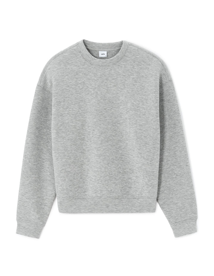Unisex - Knitted - Sweatshirt - Long sleeves - Fleece fabric