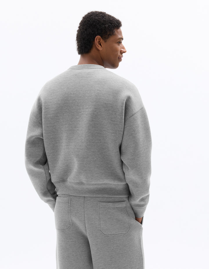 Unisex - Knitted - Sweatshirt - Long sleeves - Fleece fabric