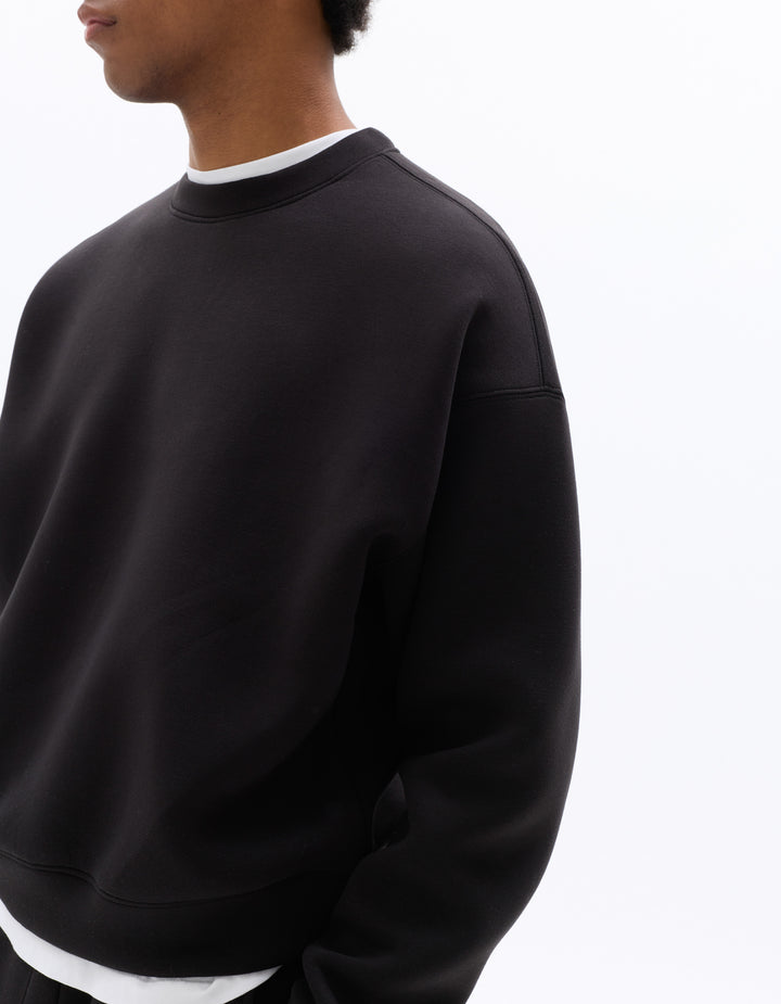 Unisex - Knitted - Sweatshirt - Long sleeves - Fleece fabric