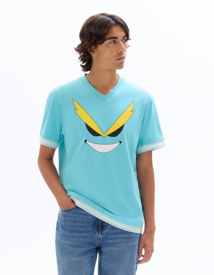 Unisex - Knitted - T-Shirt - Short sleeves - U / V / round neck