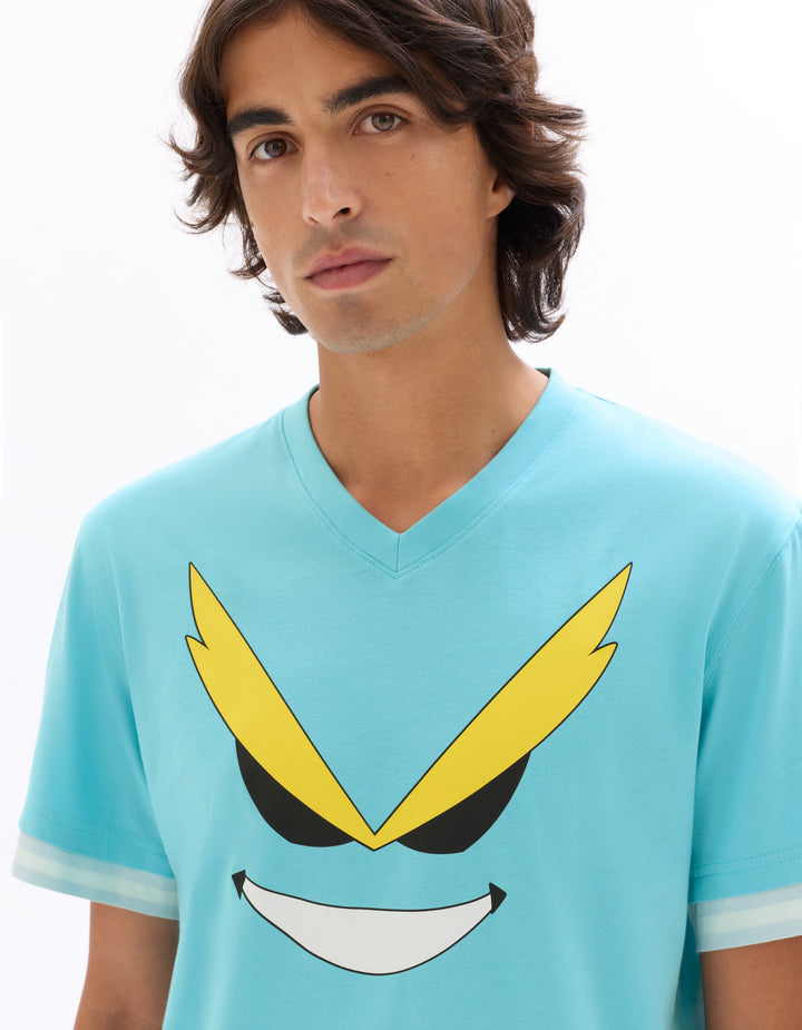 Unisex - Knitted - T-Shirt - Short sleeves - U / V / round neck
