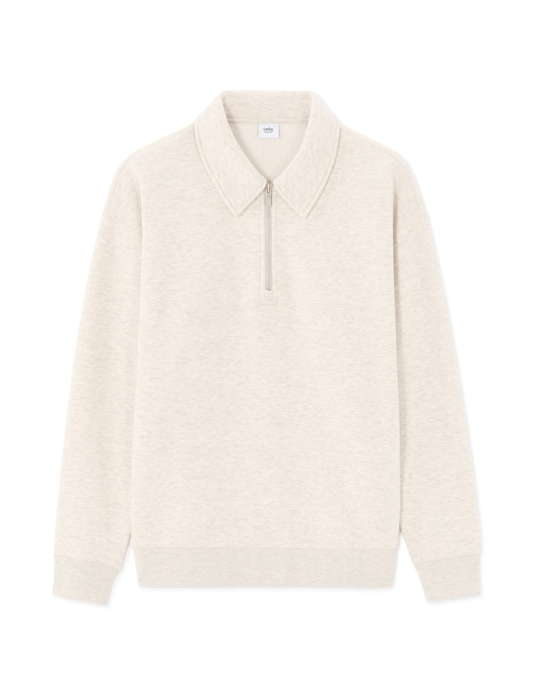 Unisex - Knitted - Sweatshirt - Long sleeves - Fleece fabric