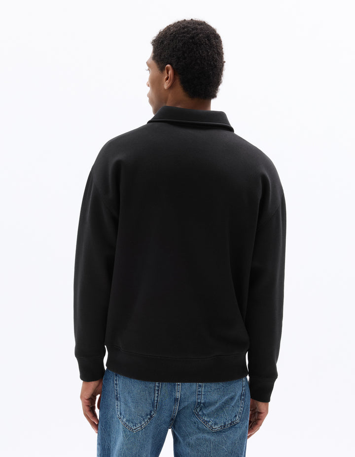 Unisex - Knitted - Sweatshirt - Long sleeves - Fleece fabric