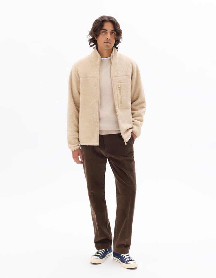 Unisex - Knitted - Sweatshirt - Long sleeves - Fleece fabric