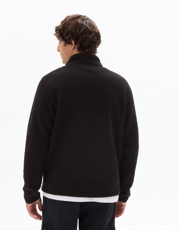 Unisex - Knitted - Sweatshirt - Long sleeves - Fleece fabric