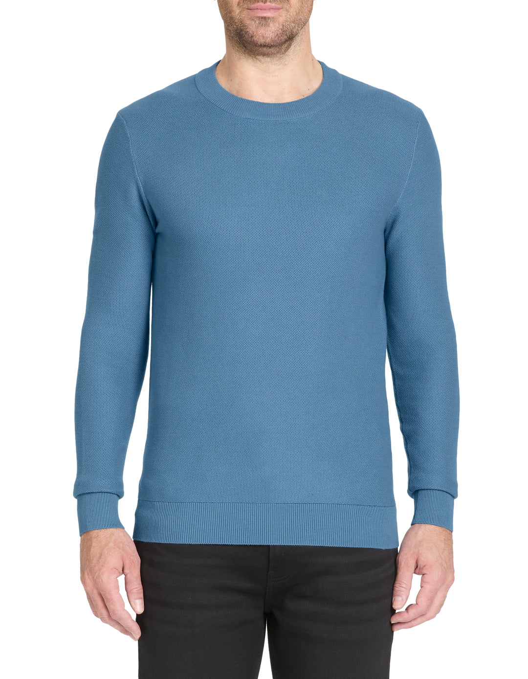 100% cotton round neck sweater