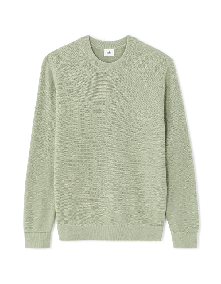 100% Cotton Crew Neck Sweater