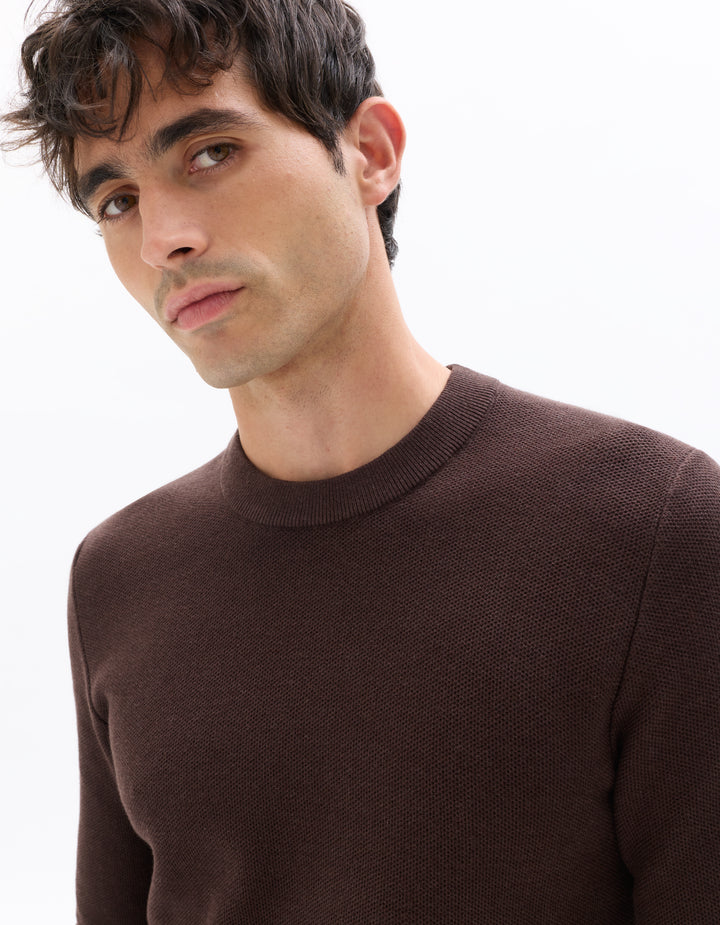 100% Cotton Crew Neck Sweater