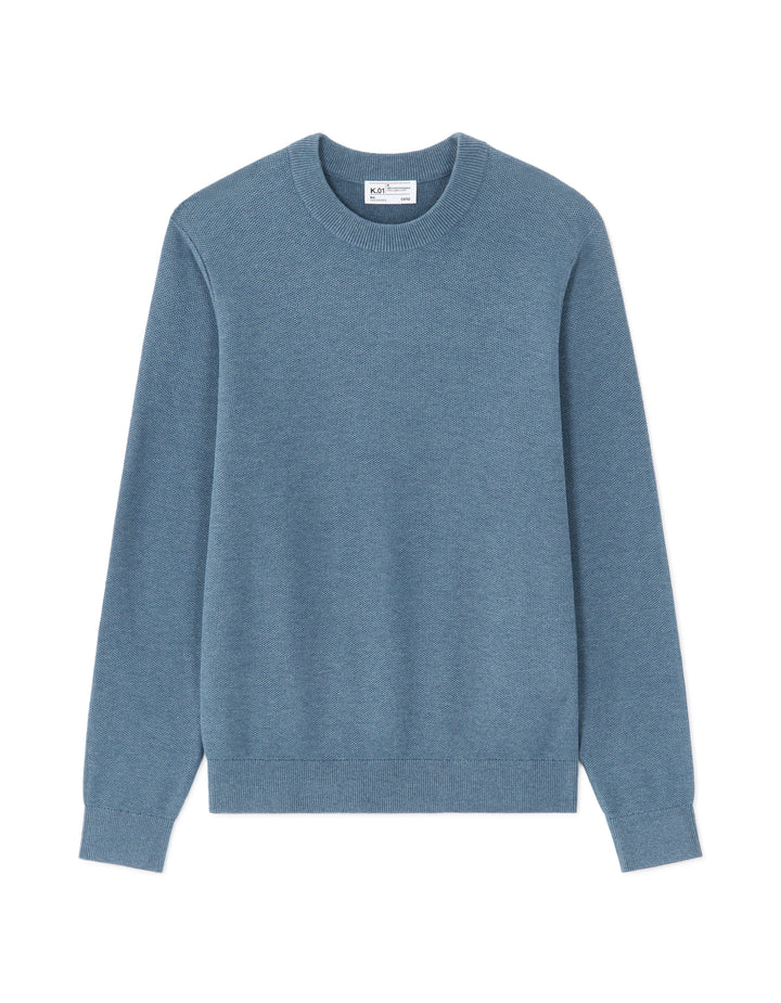100% Cotton Crew Neck Sweater