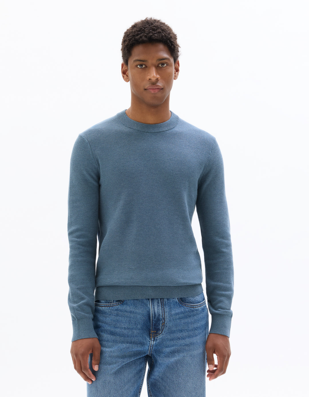 100% Cotton Crew Neck Sweater