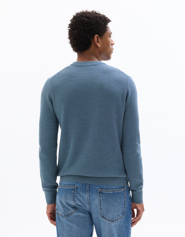 100% Cotton Crew Neck Sweater