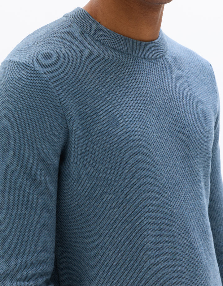 100% Cotton Crew Neck Sweater