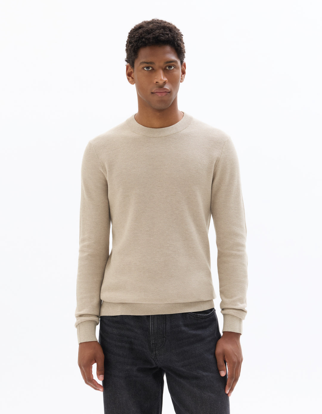 100% Cotton Crew Neck Sweater