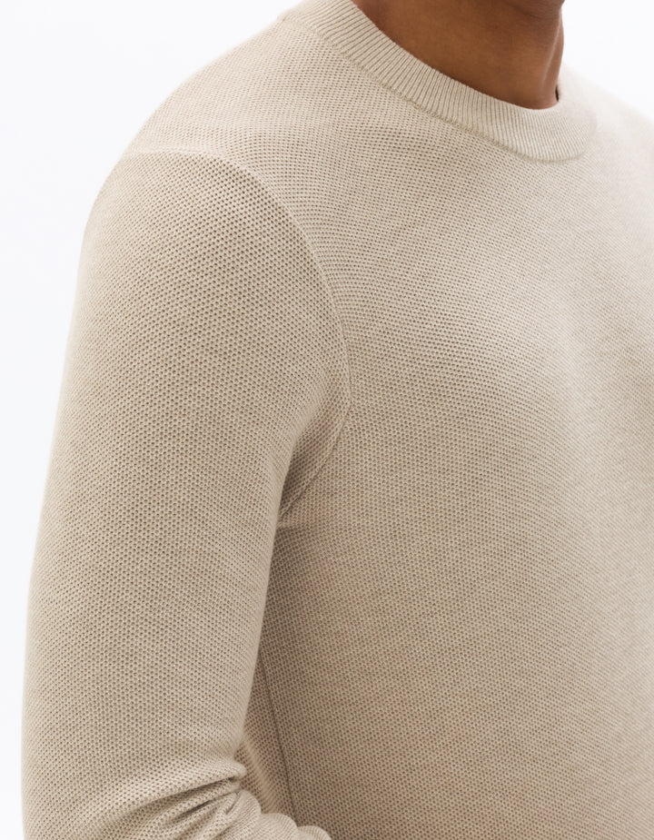 100% Cotton Crew Neck Sweater