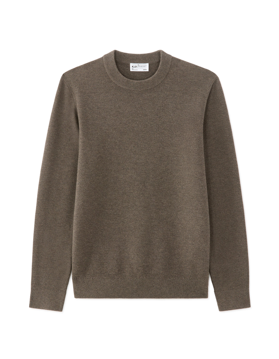 100% Cotton Crew Neck Sweater