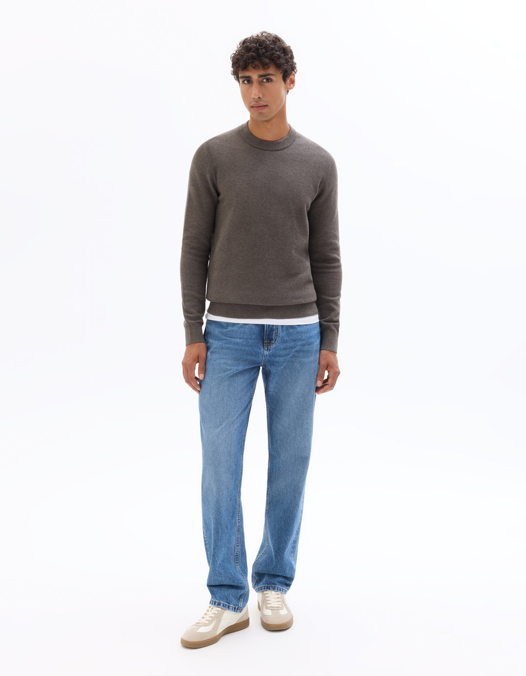 100% Cotton Crew Neck Sweater