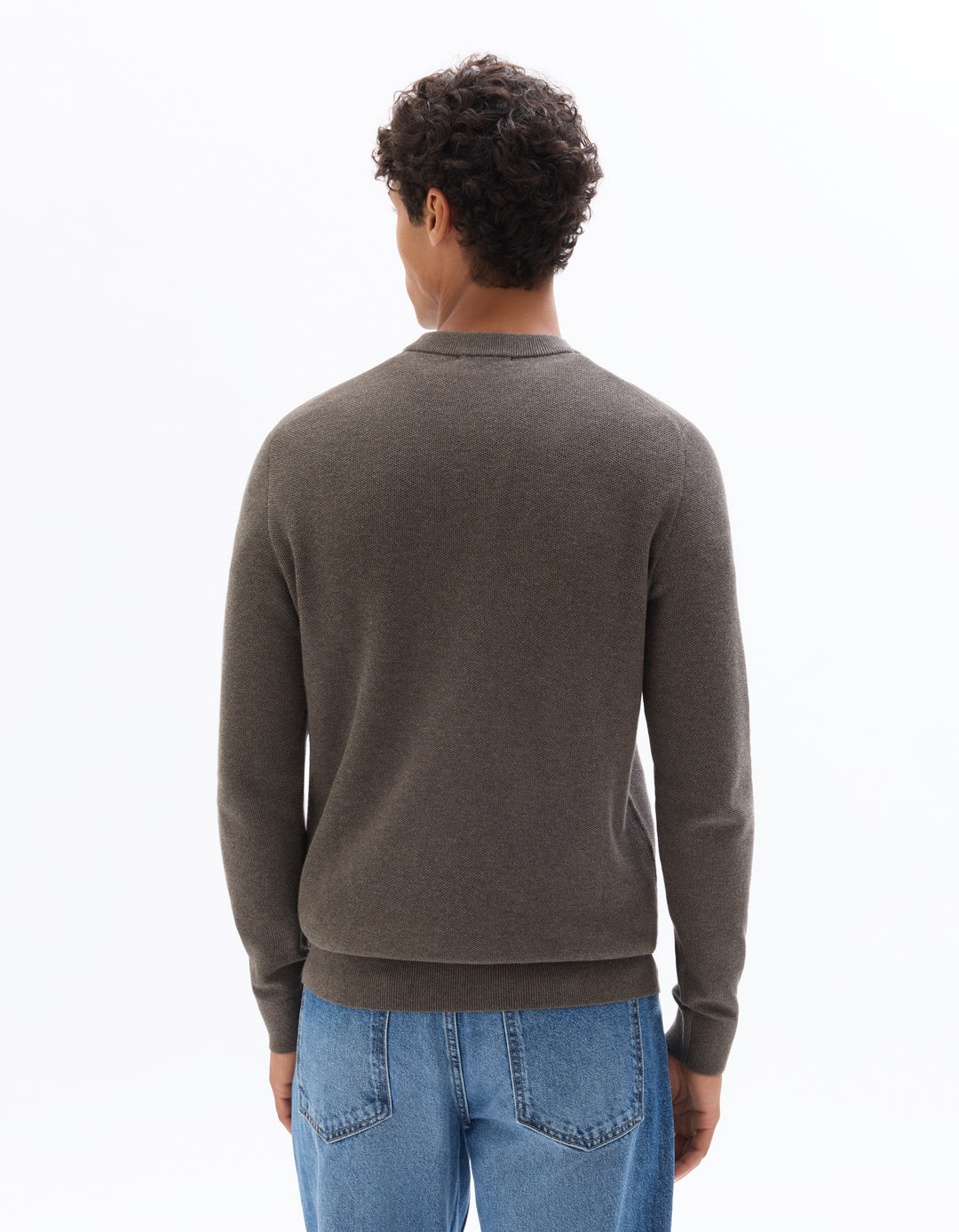 100% Cotton Crew Neck Sweater
