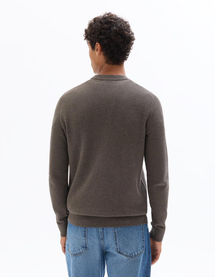 100% Cotton Crew Neck Sweater