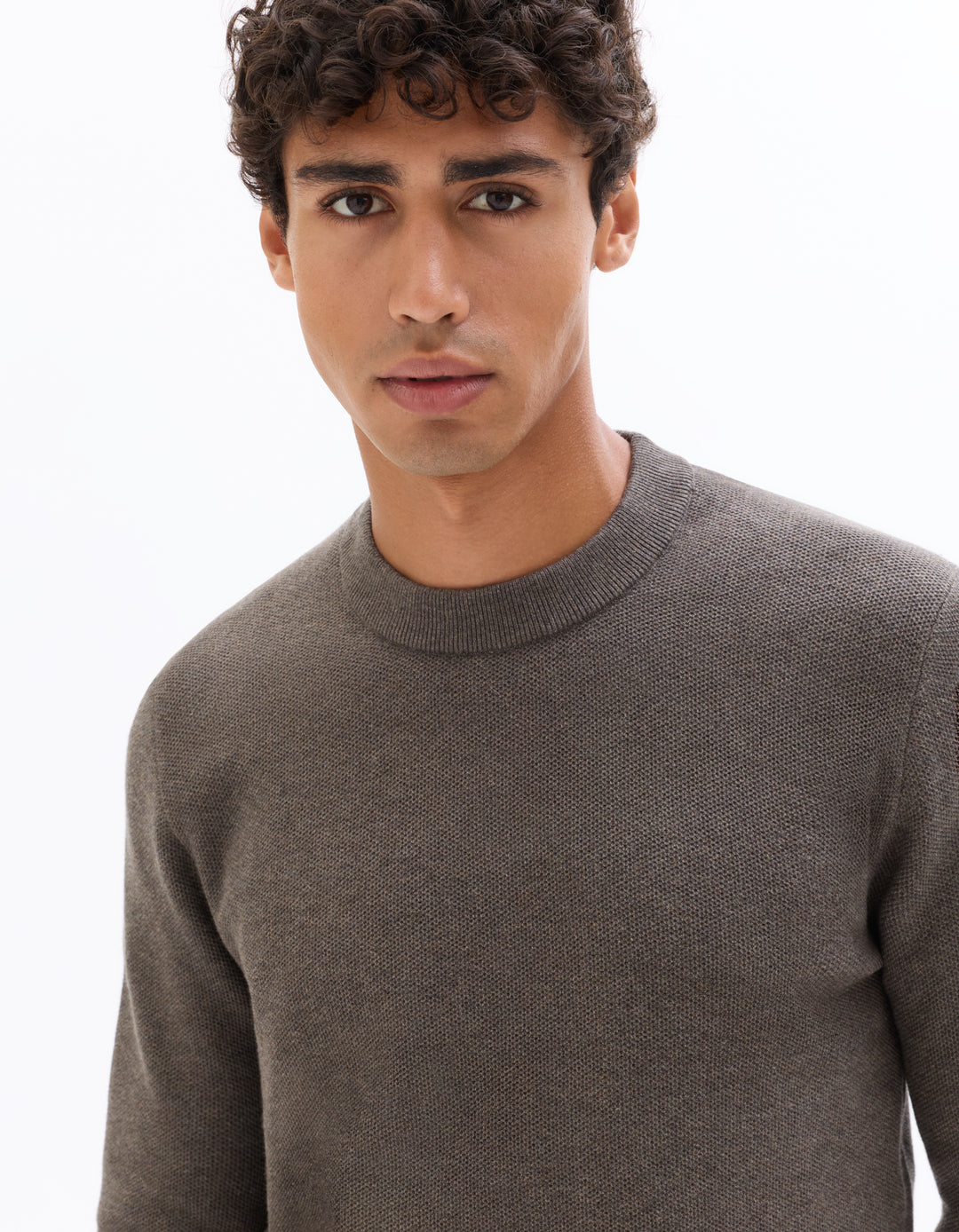 100% Cotton Crew Neck Sweater
