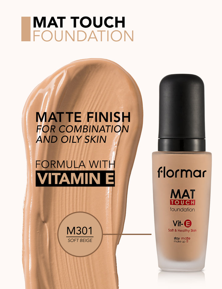 Flormar Mat Touch Foundation