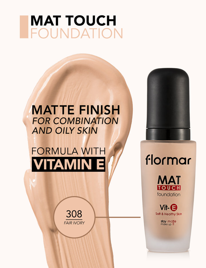 Flormar Mat Touch Foundation