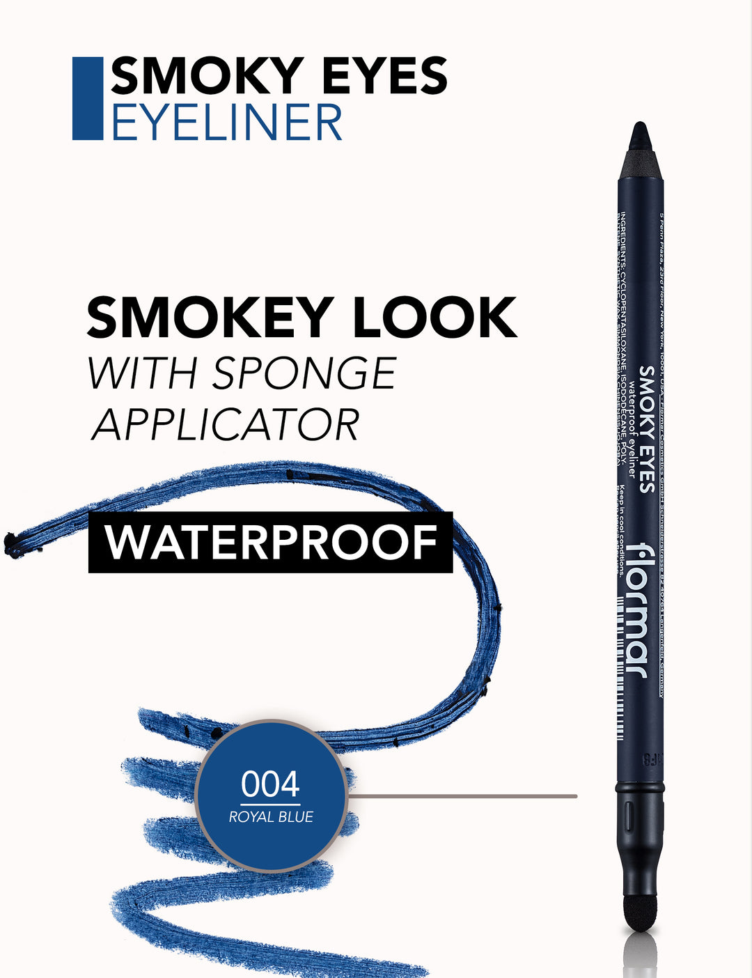 Flormar Smoky Eyes Waterproof Eyeliner