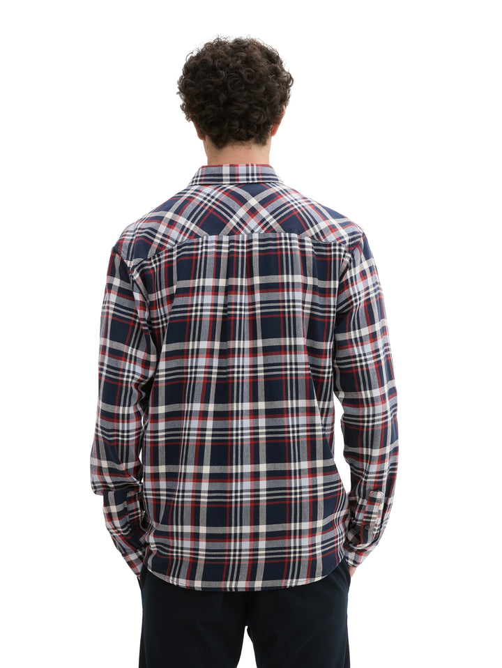 RELAXED CHECKED SHIRT