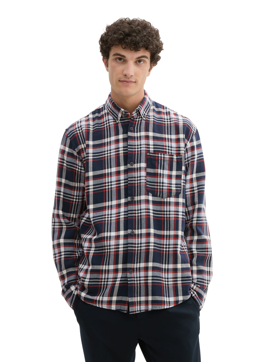 RELAXED CHECKED SHIRT