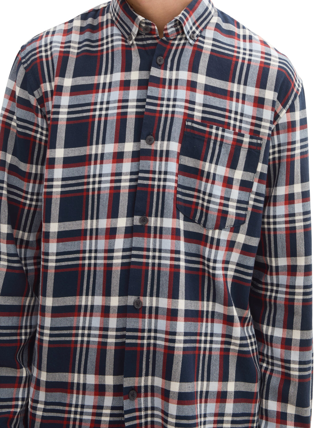 RELAXED CHECKED SHIRT