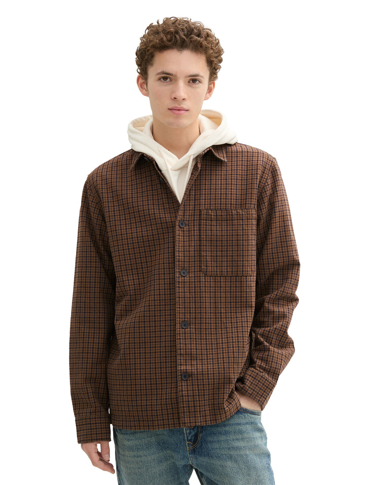 CHECKED OVERSHIRT