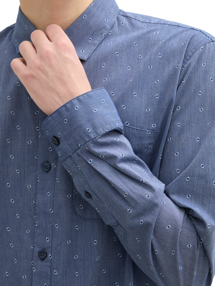 PRINTED STRIPED SHIRT