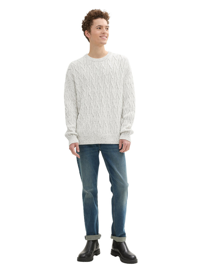 NEPS CABLE CREWNECK KNIT