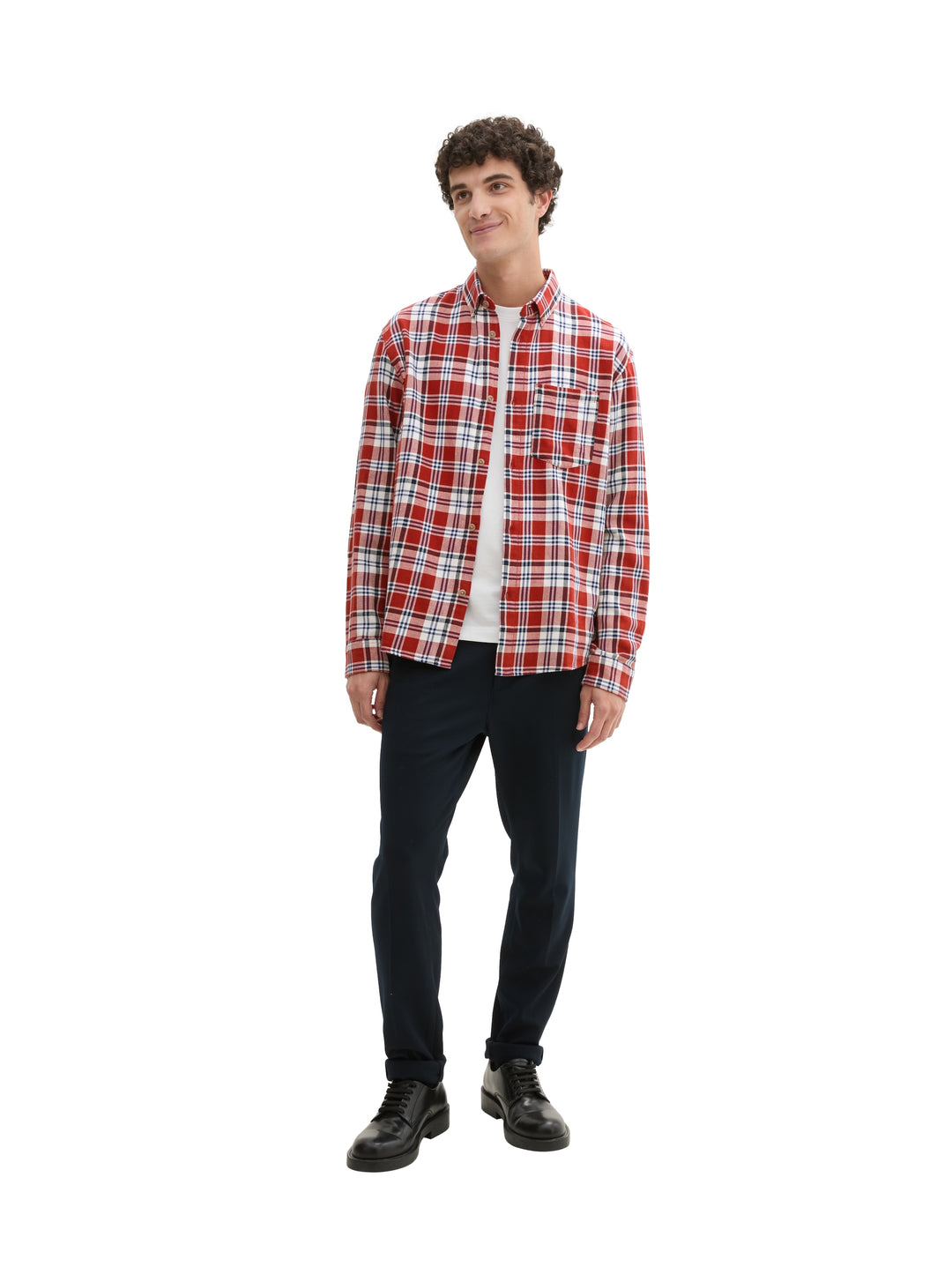 RELAXED CHECKED SHIRT