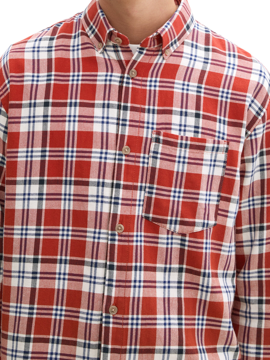 RELAXED CHECKED SHIRT