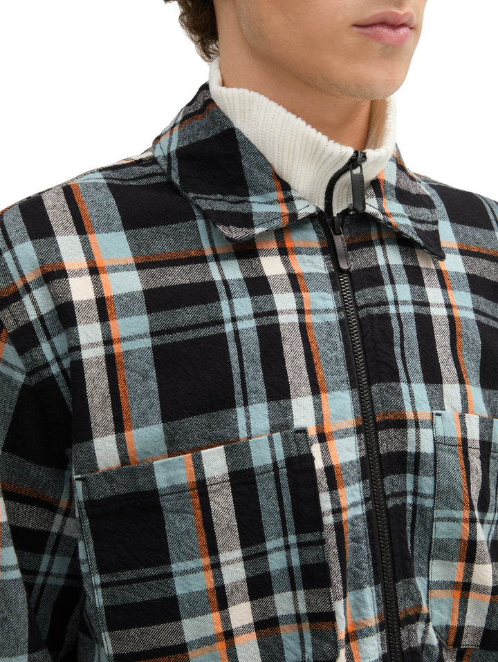 CHECKED OVERSHIRT