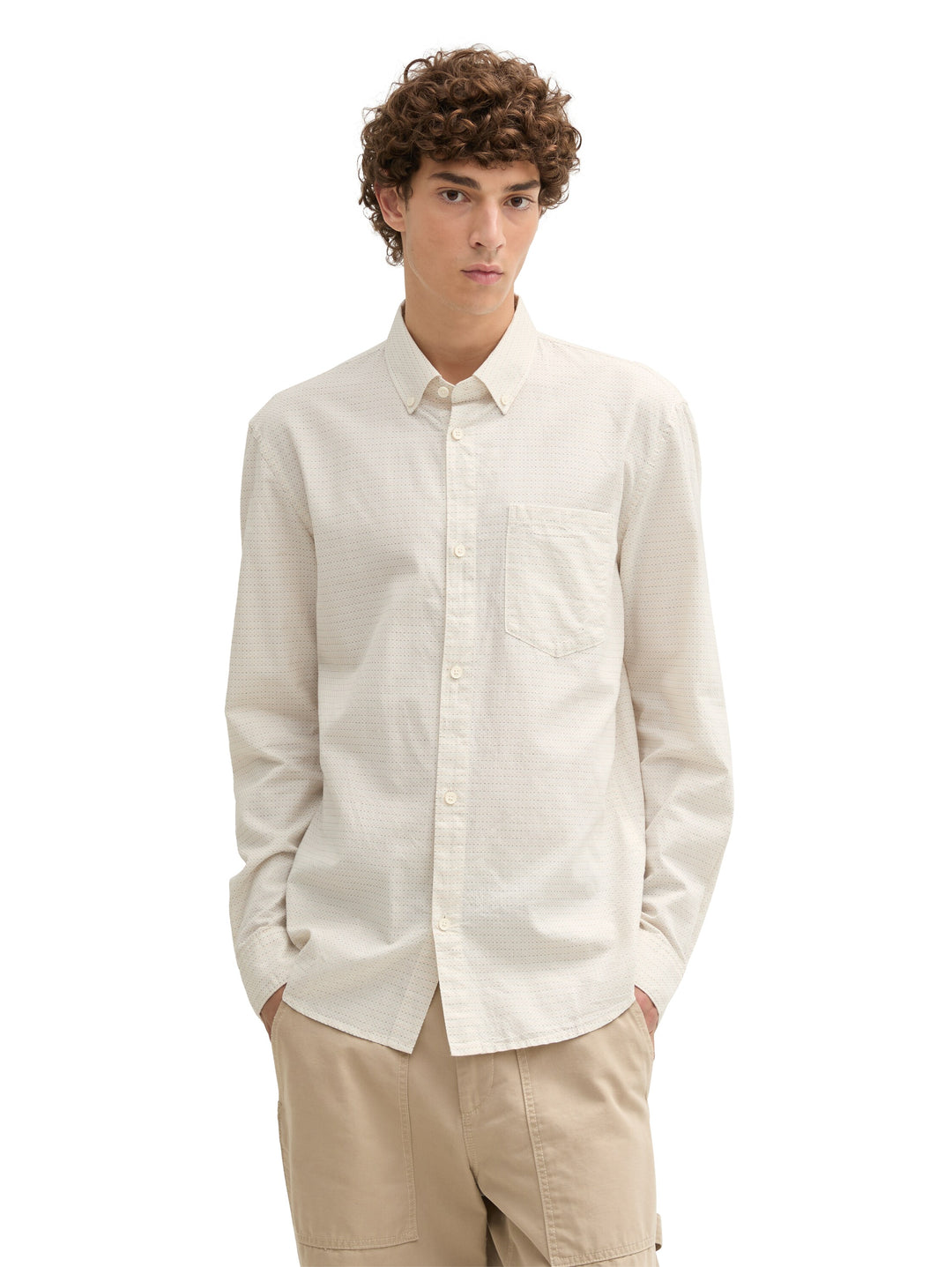 FITTED STRUCTURED SHIRT