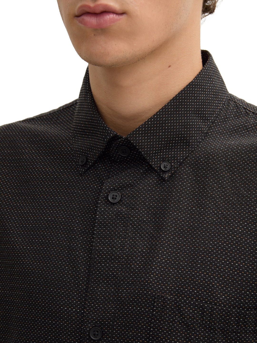 FITTED STRUCTURED SHIRT