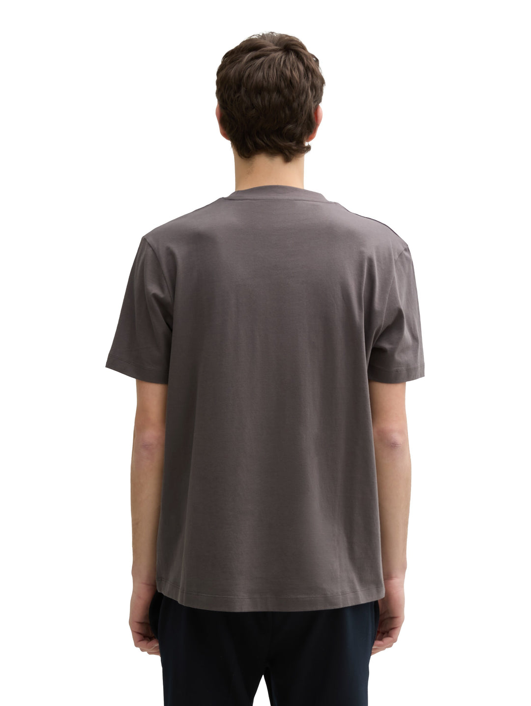 ROUNDED HEM T-SHIRT