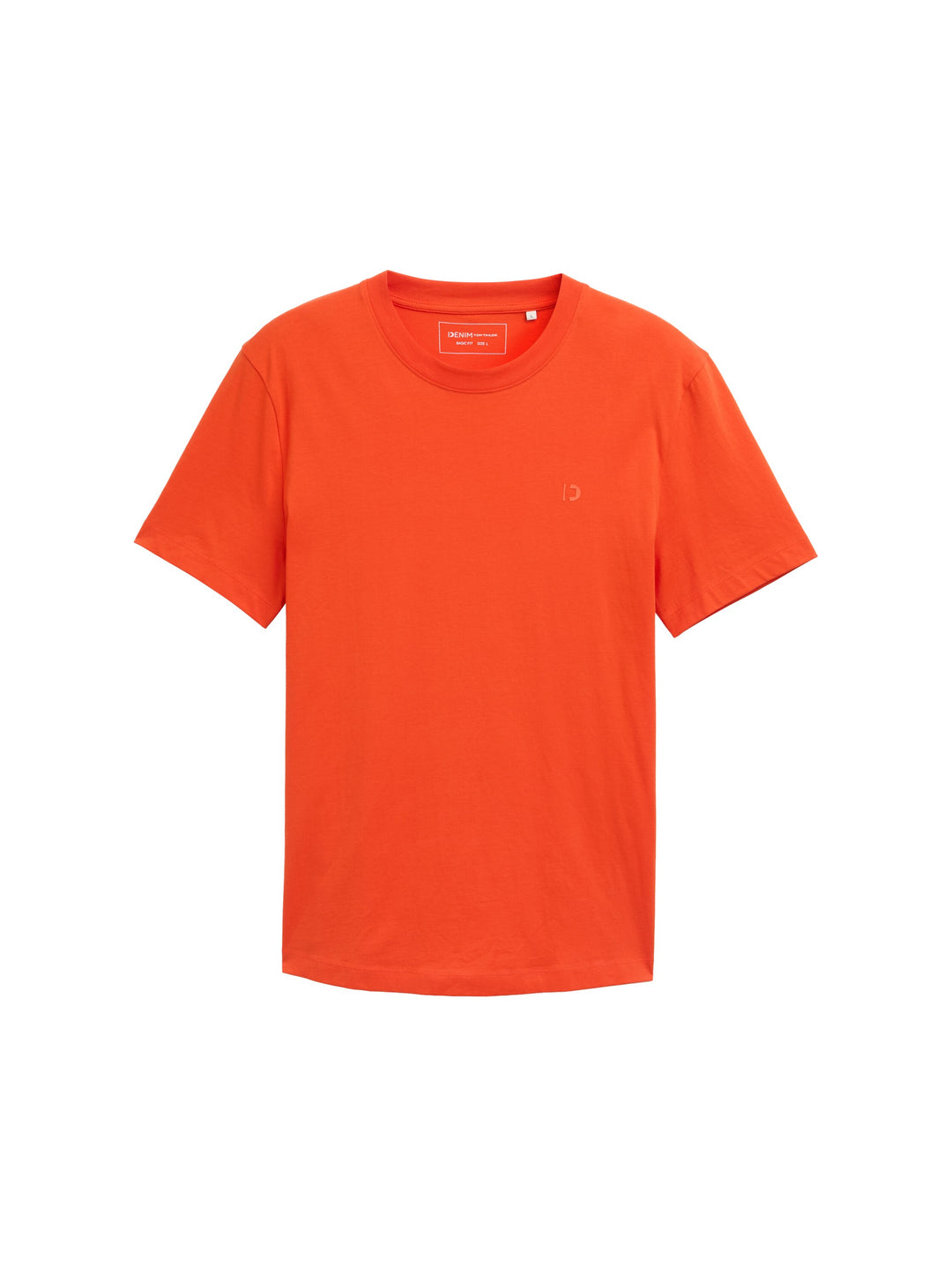 ROUNDED HEM T-SHIRT