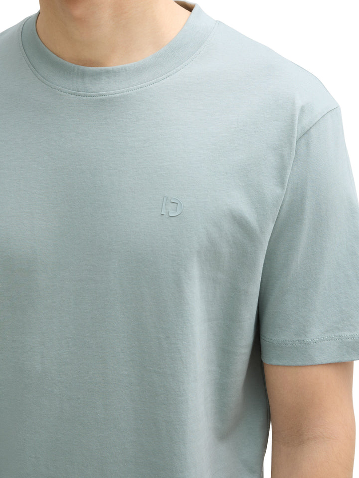 ROUNDED HEM T-SHIRT