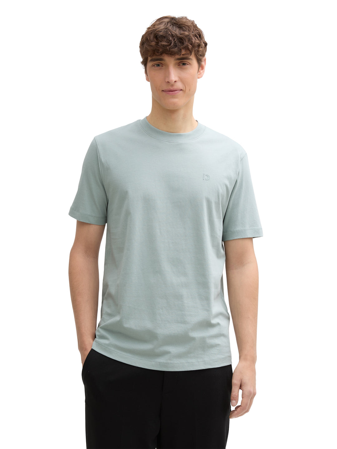 ROUNDED HEM T-SHIRT