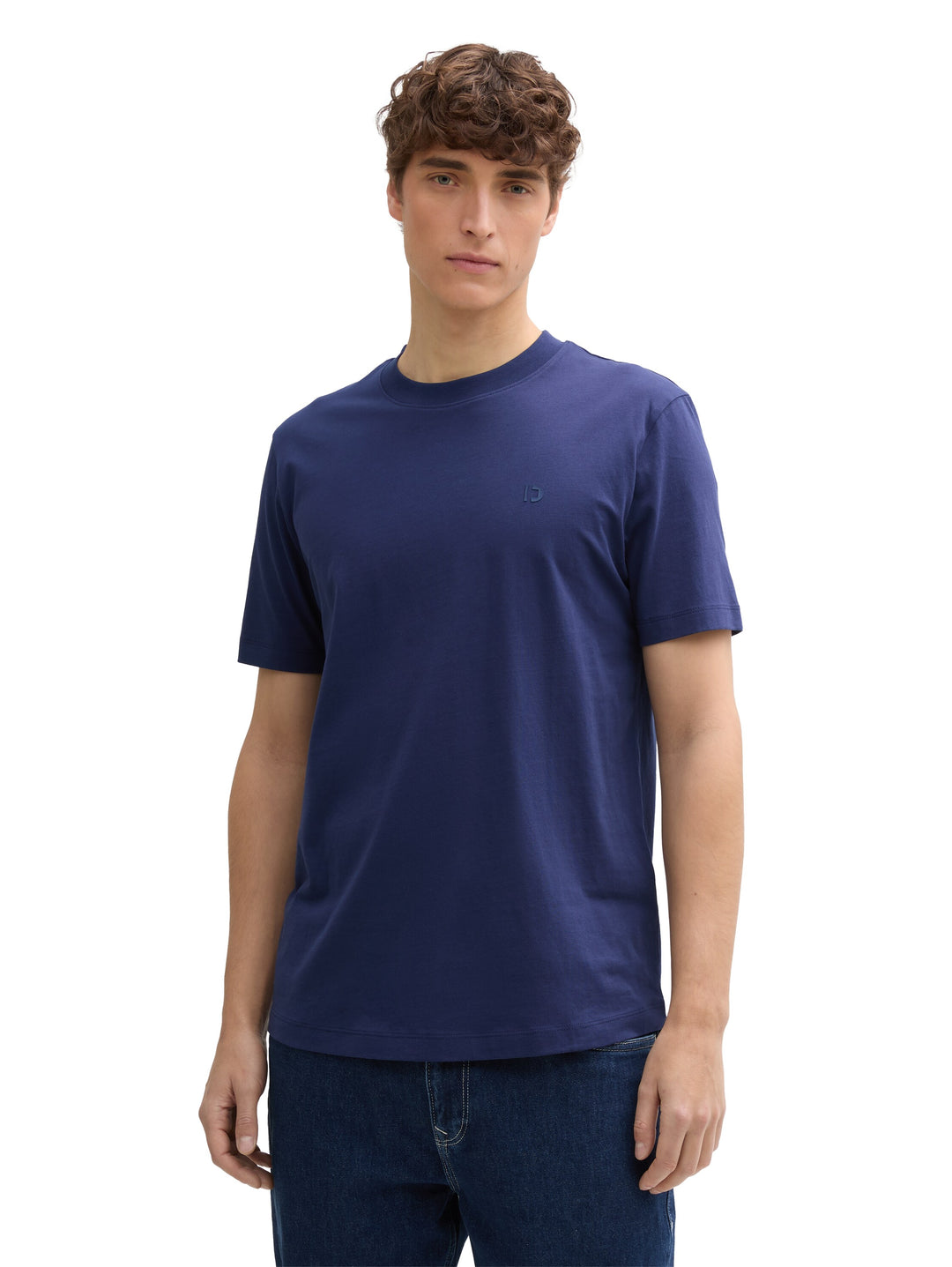 ROUNDED HEM T-SHIRT