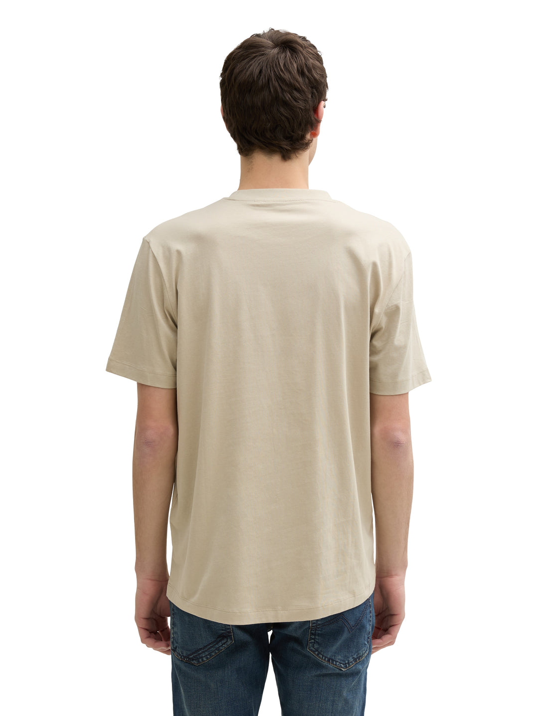 ROUNDED HEM T-SHIRT