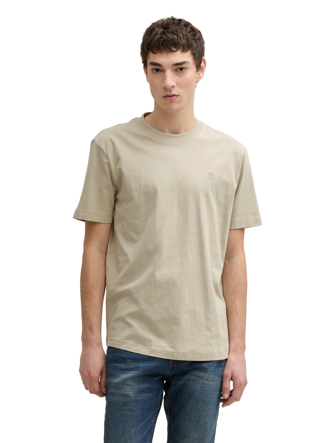 ROUNDED HEM T-SHIRT