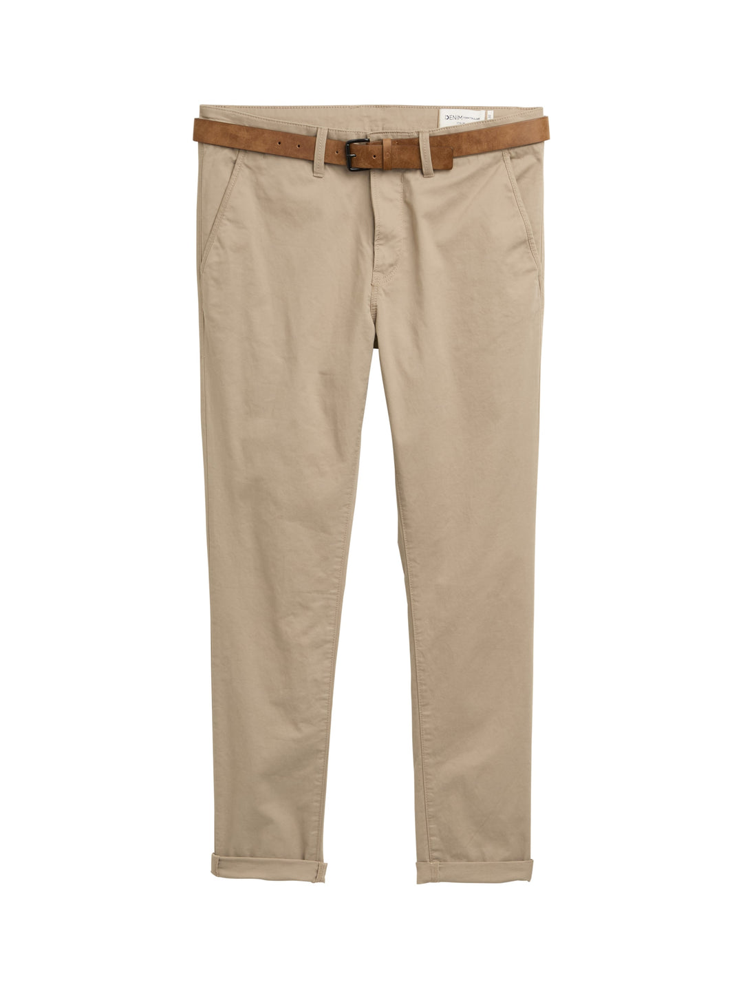 SLIM CHINO WITH BELT