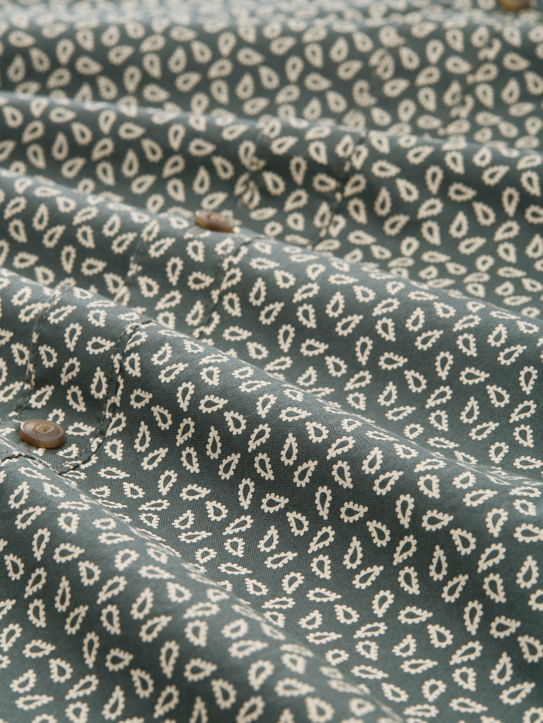 FITTED PRINTED POPLIN SHIRT