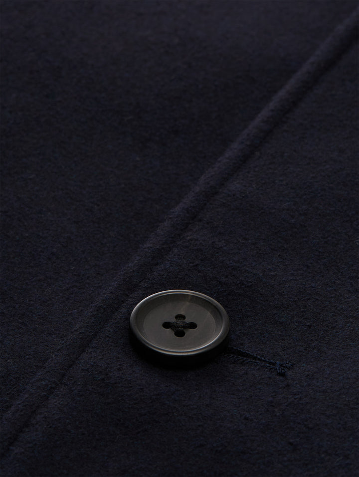 BASIC WOOL OPTIC COAT