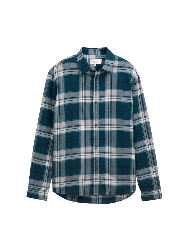 RELAXED CHECKED SHIRT