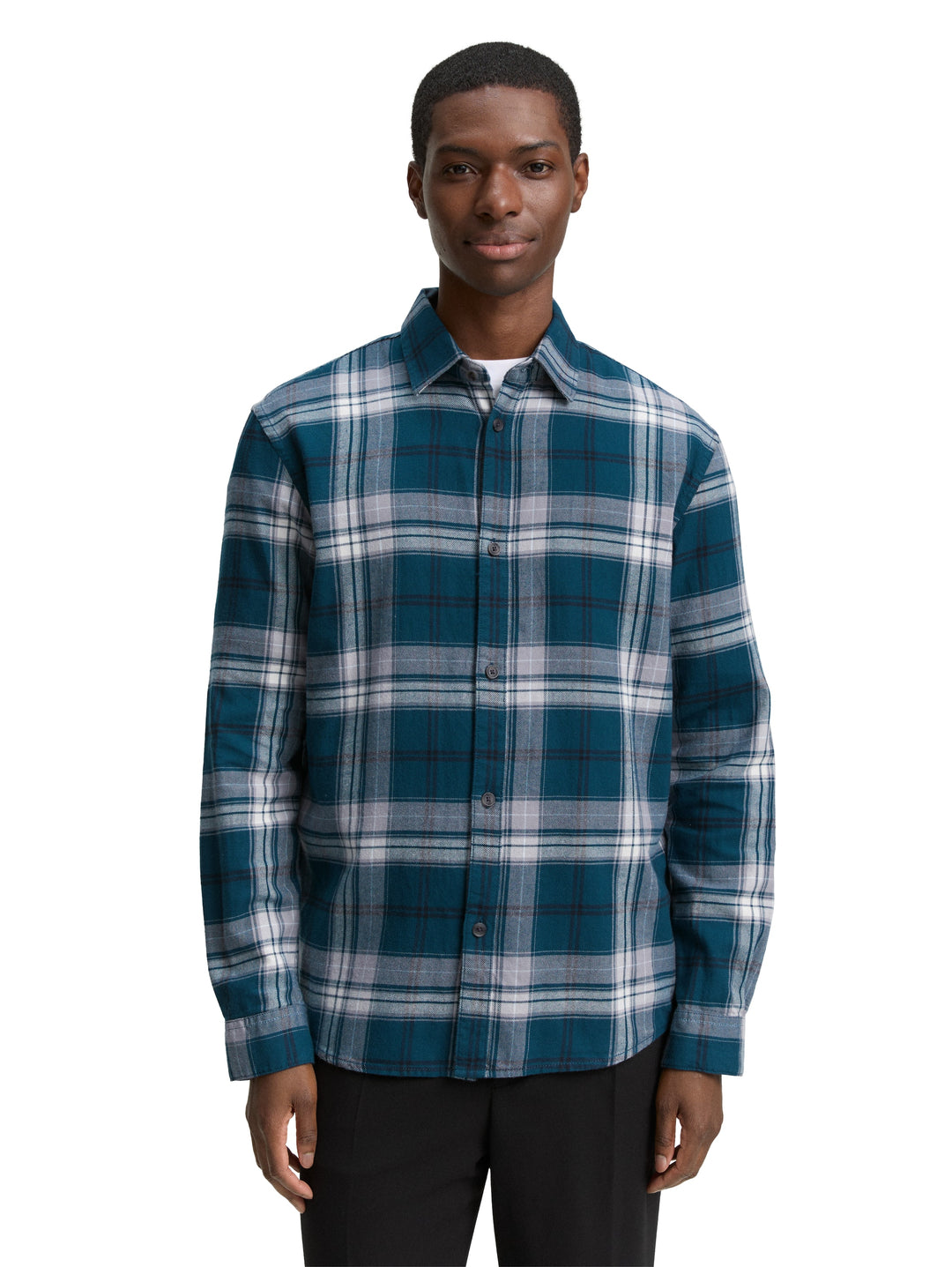 RELAXED CHECKED SHIRT