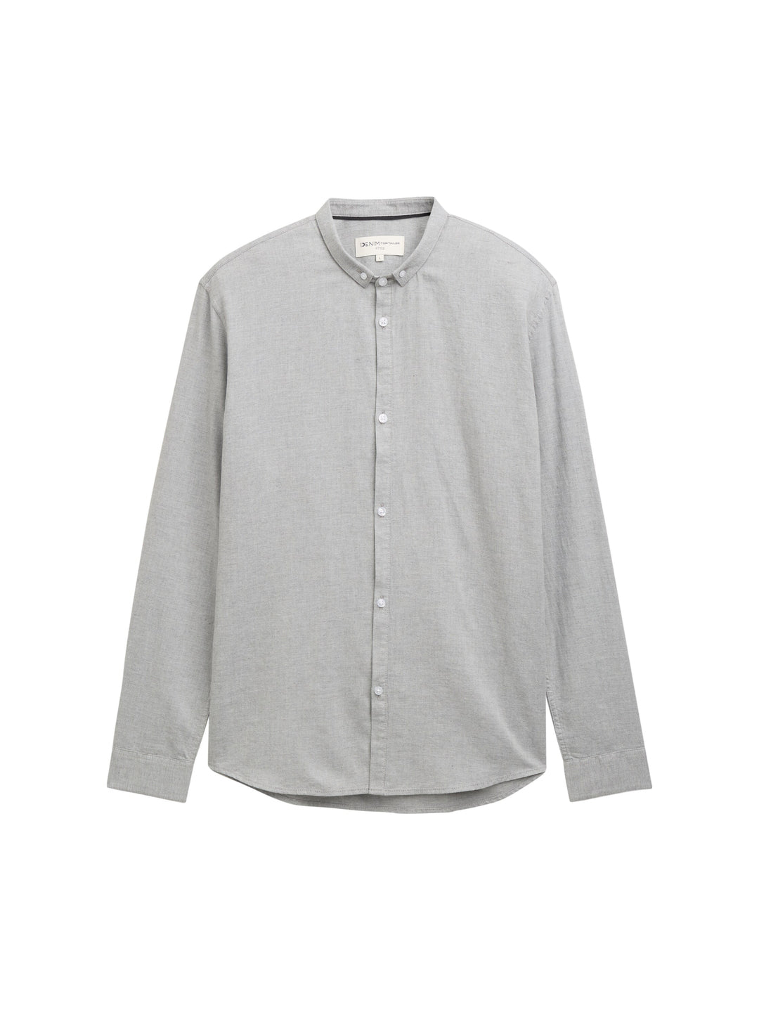 FITTED TWILL MELANGE SHIRT